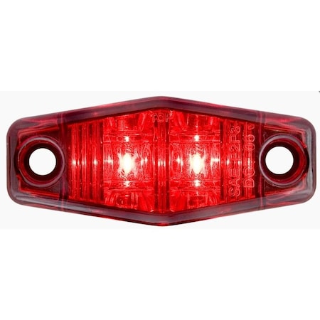 Optronics Red Marker/Clearance Light, 2-Wire MCL13R2B